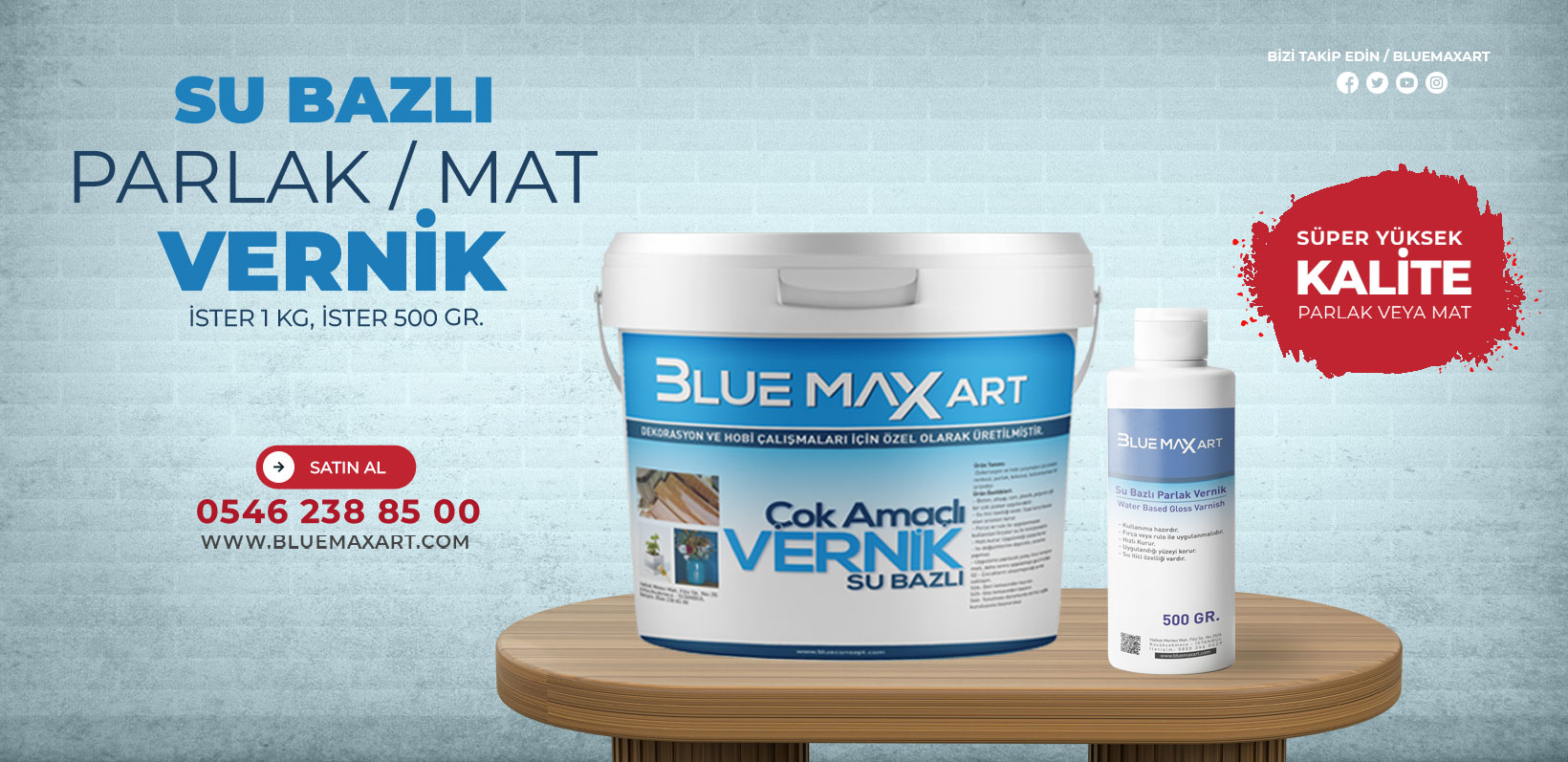 su bazlı vernik, parlak vernik, mat vernik, parke için vernik, beton saksı için vernik