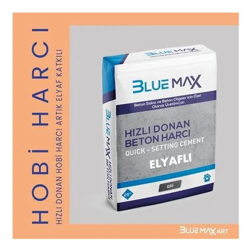Hızlı Donan Hobi Harcı / elyaf katkısı