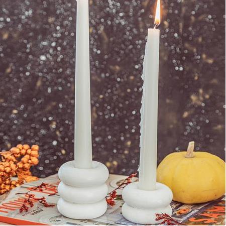 M27 Şamdanlık Silikon Kalıbı (2 Adet Kalıp)