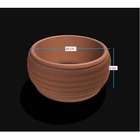 K67 Saksı Silikon Kalıbı