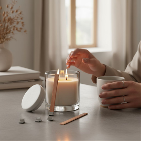 Ahşap Fitil Sabitleyici