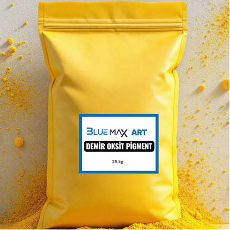 Civciv Sarı Demir Oksit Toz pigment Boya 25 Kg