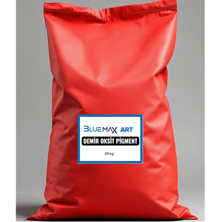 Kiremit Rengi Demir Oksit Toz Pigment Boya 25 Kg
