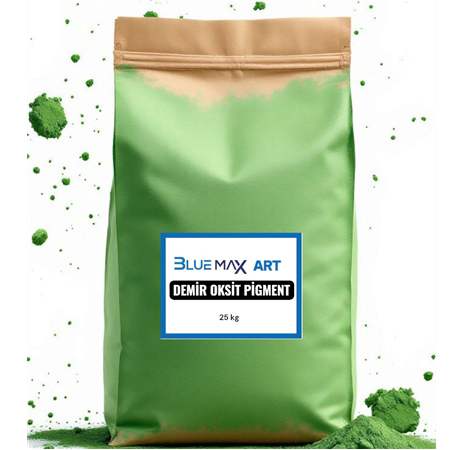 Yeşil Demir Oksit Toz Pigment Boya 25 Kg