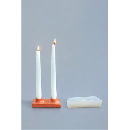 M32 Şamdanlık Silikon Kalıbı